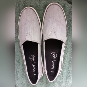 TOMS Parker Slip-on size 10 grey